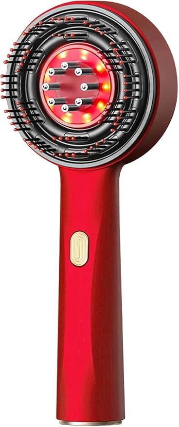 TEYA Premium Head Scalp Electric Massager Comb | Cordless Massager | In built Oil Dispenser | IPX7 Waterproof |